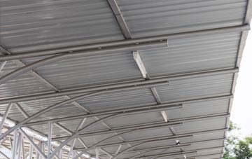 installing Abergorlech metal roofing